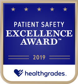 Healthgrades Patient Safety Award2019