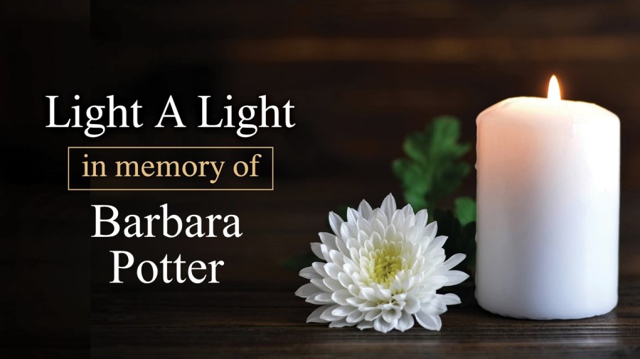 Light a Light in Memory of Barbara Potter