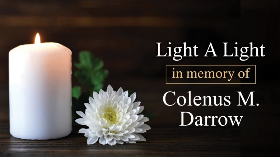 Light a Light in Memory of Colenus M. Darrow