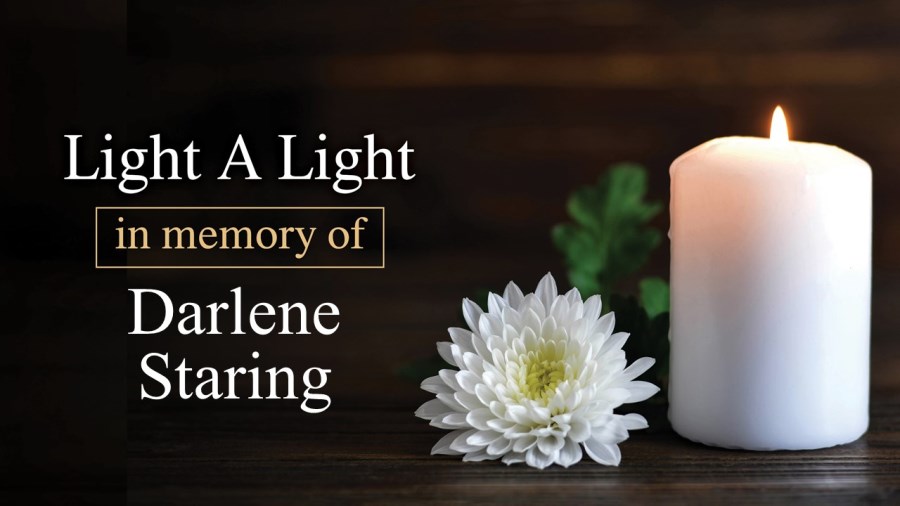 Light a Light in Memory of Darlene Staring
