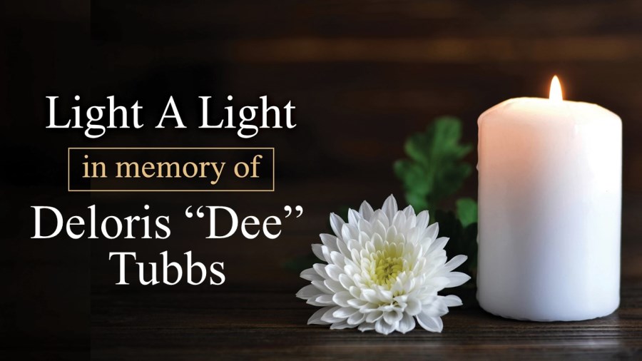 Light a Light in Memory of Deloris Dee Tubbs