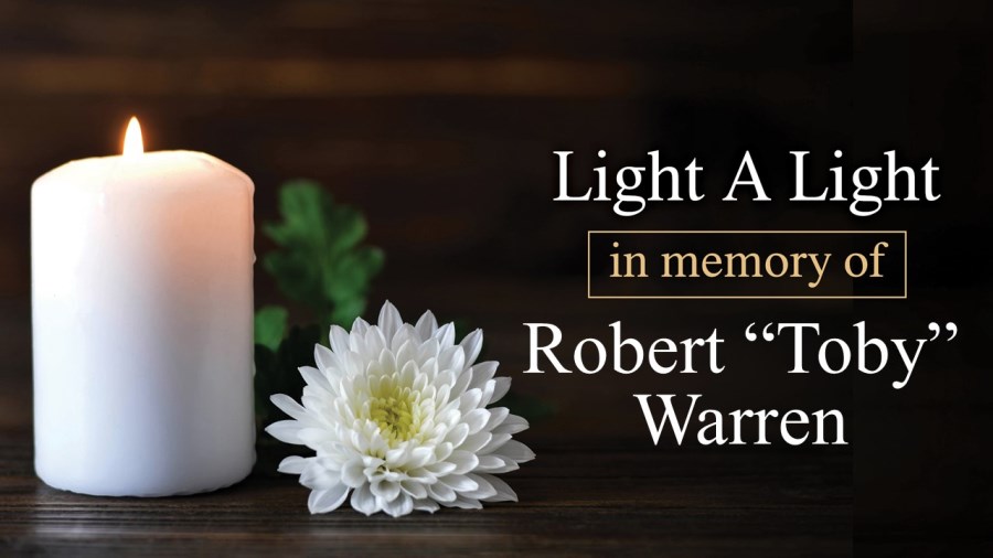 Light a Light in Memory of Robert Toby Warren