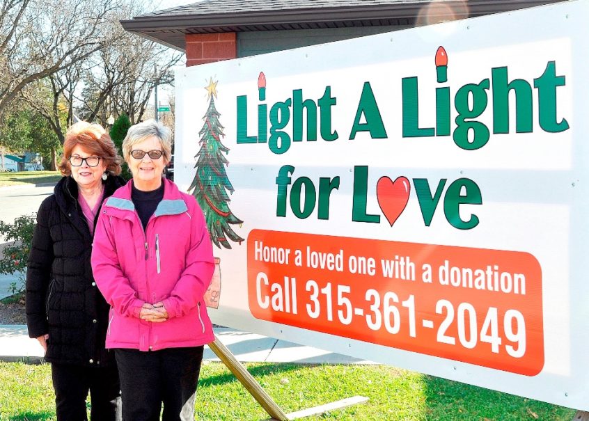 Oneida Health Auxiliary Light a Light for Love 2020