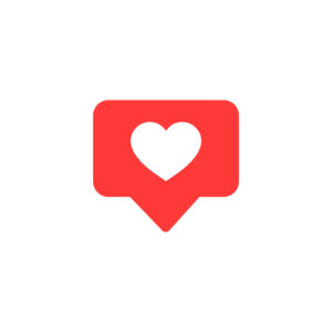 Social Media Heart Icon